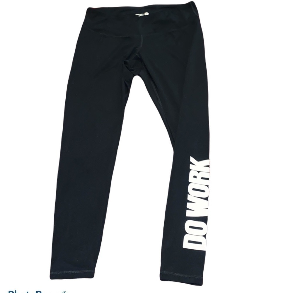 Old  Navy black active wear yoga pants Sz L